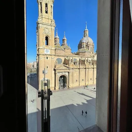 Vtz El Balcon A La Basilica Ii - Vistas Inmejorables A La Basilica Del Pilar! דירה