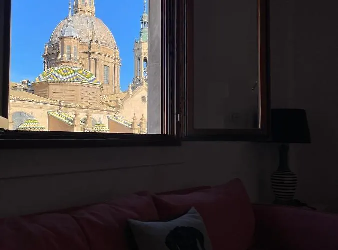 Vtz El Balcon A La Basilica Ii - Vistas Inmejorables A La Basilica Del Pilar! Lägenhet *