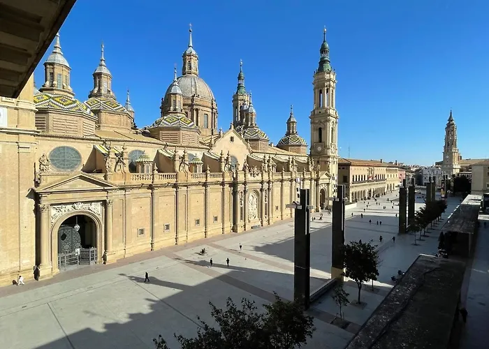 Vtz El Balcon A La Basilica Ii - Vistas Inmejorables A La Basilica Del Pilar! Lägenhet *